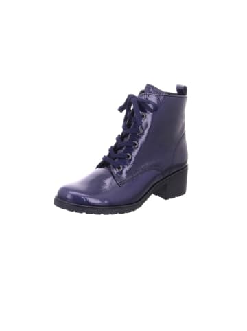 Schnür-Stiefeletten für Damen in blau