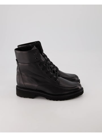 Schnürstiefeletten in Schwarz
