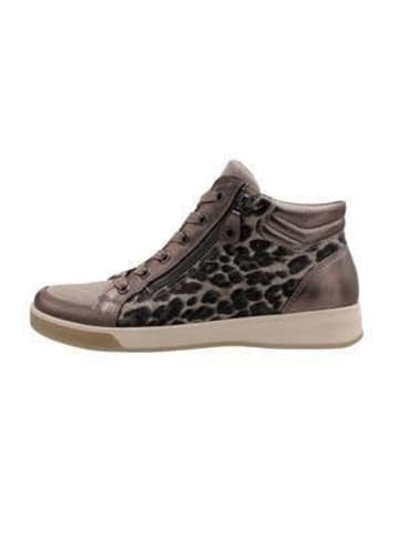 Stiefelette in grau