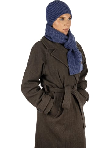 Winterset mit Mütze und Schal Nampa in Jeans meliert