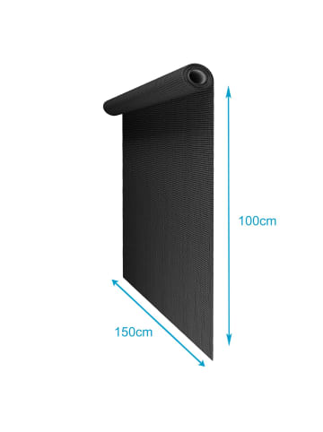Fliegennetz aus Fiberglas Meterware Maschenweite 1,2mm in Schwarz - Breite 150cm