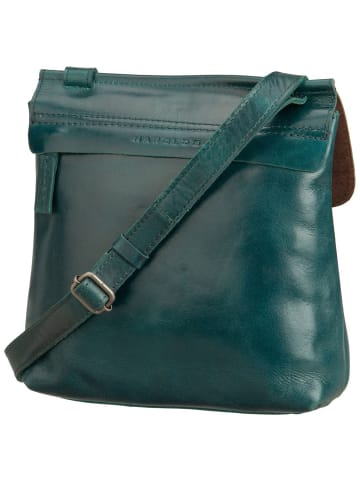 Umhängetasche Aberdeen Handbag upend M in Petrol