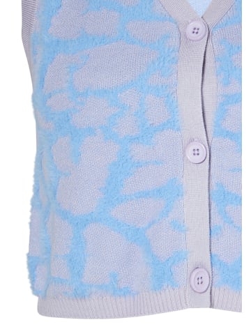 Damen Pullunder in BLAU LAVENDEL