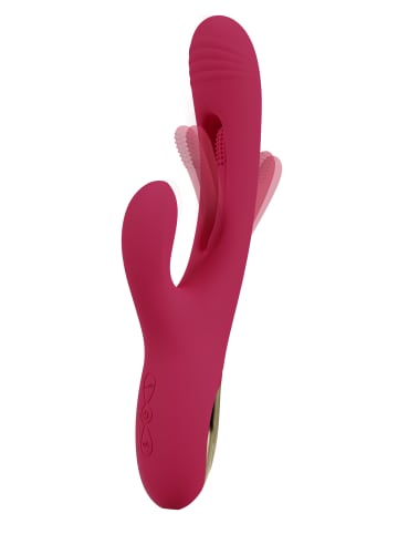 Vibrator Rabbit with G-Spot Stimulation in rot