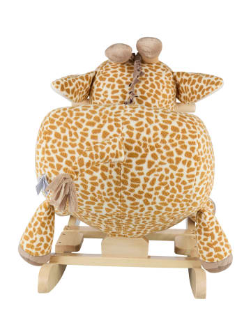 Schaukeltier GIRAFFE Kaya in hellbraun