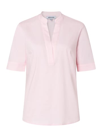 leicht taillierte Stretch-Schlupf-Halbarmbluse in sorbet rose