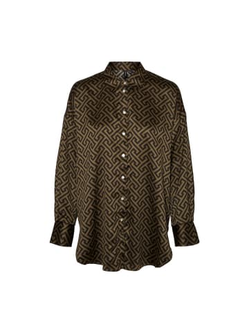 Langarmbluse in Ivy Green