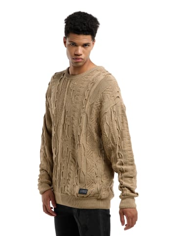Strickpullover Dima in Beige
