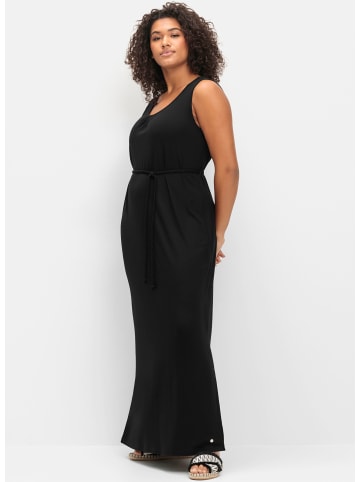 Maxikleid in schwarz