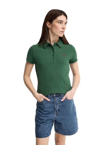 Poloshirt RIGBY GO POLO SS W VO in Flaschengrün