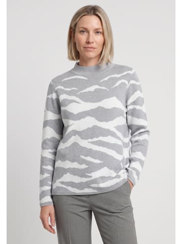 Strickpullover in Pearl Grey Melange