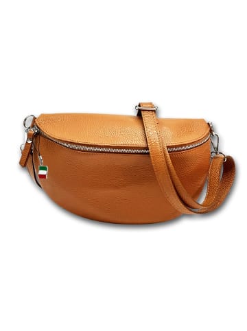 Leder Gürteltasche Florence Tasche tan, hellbraun ca. 29cm