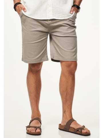 Chinoshorts - mit Stretchanteil Basic Kurze Hose für Herren in Taupe