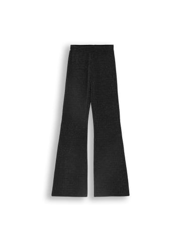 Leggings mit langem Hosenbein  in schwarz