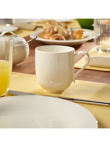 6er Set Becher mit Henkel New Cottage Basic in Weiß 260 ml