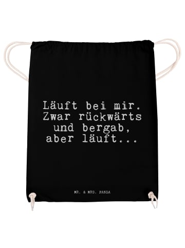 Turnbeutel Läuft bei mir. Zwar... mit Spruch in Schwarz