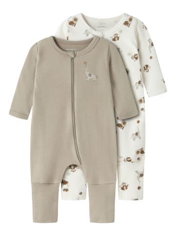 2er Pack Schlafstrampler NBNNIGHTSUIT ANIMAL in jet stream