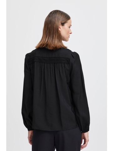 Langarm - Hemd BYILANO Loose fit in Black