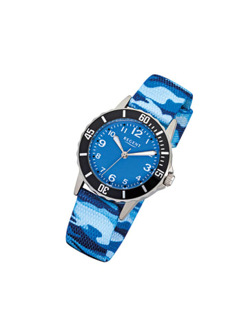 Armbanduhr Regent Kinderuhren blau klein (ca. 29mm)
