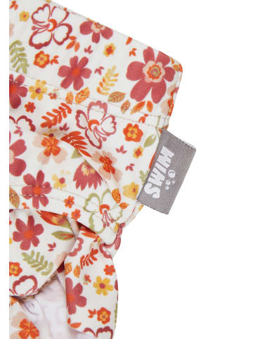 Badehose Blumen in ecru