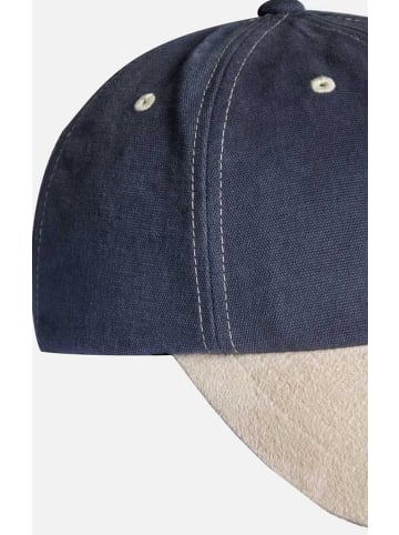 Cap "Arc Suede Cap" in Blau