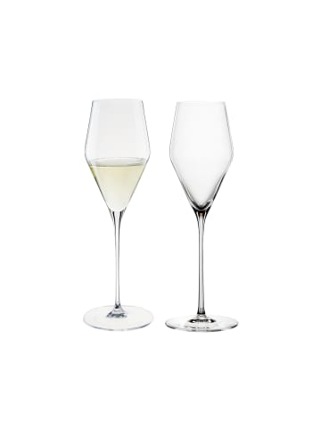 2er Set Champagnergläser Definition in Transparent 250 ml