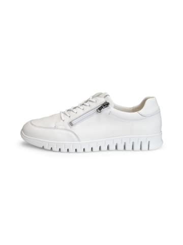 Hirschleder Sneaker in weiß