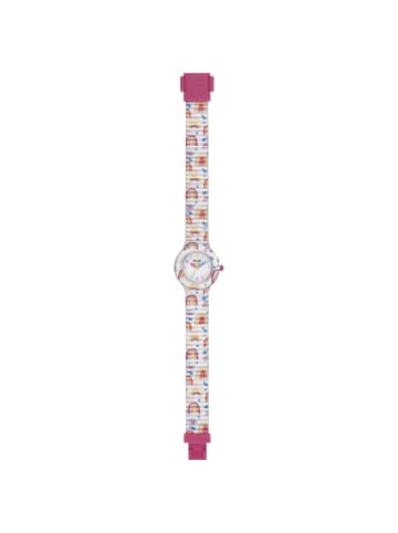 Analoguhr kids fun weiss