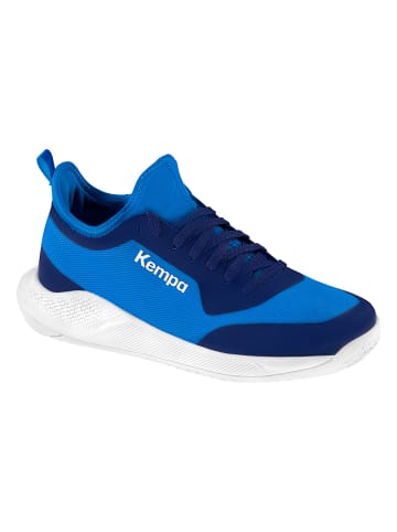 Hallen-Sport-Schuhe Kourtfly Kids in blau/weiß