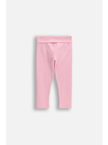 Lange leggings in gedämpftes Rosa
