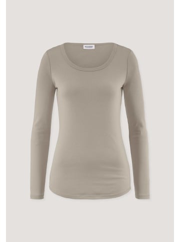 Softrib Longsleeve in taupe