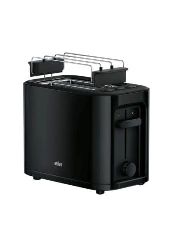 Toaster 2 Scheiben HT 3010 BK in Schwarz