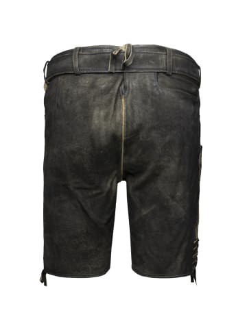 Lederhose Sigl in grau