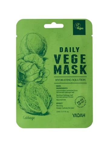 Tuchmaske Daily Vege Cabbage Sheet Mask, 23 g