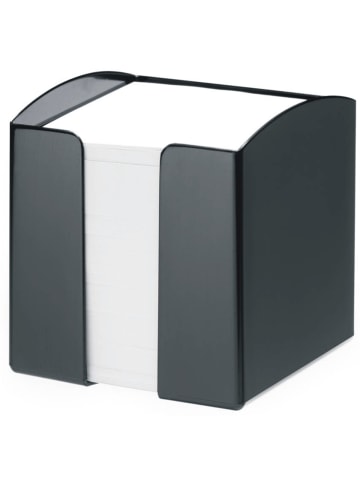 Zettelbox Trend 10x10x10,5cm schwarz