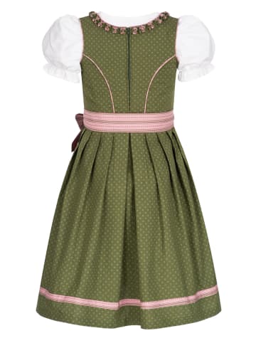 Kinderdirndl 3-teilig Nabilia in Grün