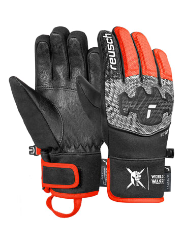 Fingerhandschuhe Worldcup Warrior Prime R-TEX® XT in 7588 blck/silver/fluo red