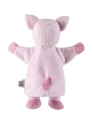 Handpuppe Schwein in rose