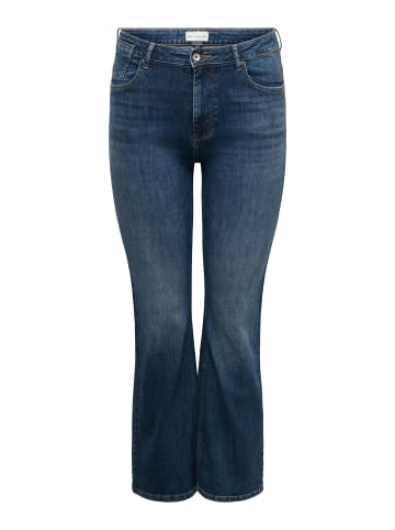 Flared fit jeans in Dark Blue Denim