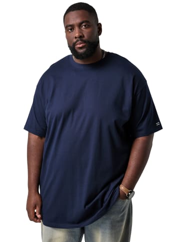 Kurzarm T-Shirt in marine