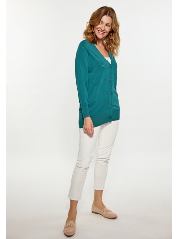 Damen Cardigan in Flaschengrün