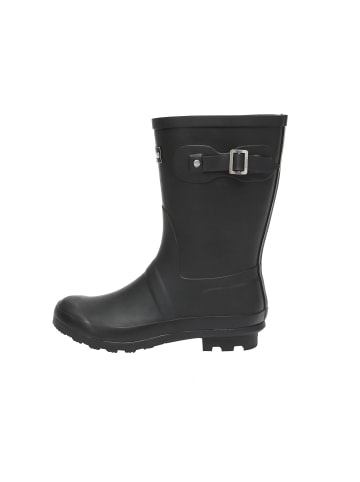 Halbschaft Gummistiefel Penguin in Schwarz