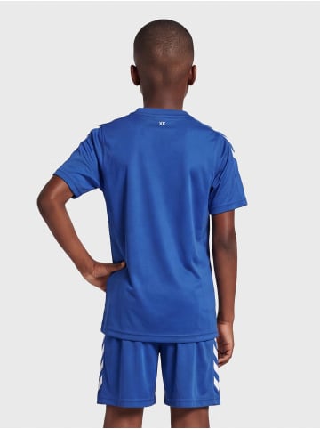 T-Shirt Hmlcore Kinder in TRUE BLUE/WHITE