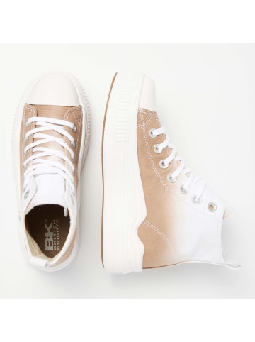 Sneaker Kaya flow mid in taupe