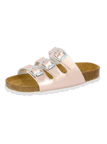 Pantolette "Bioline Kids Shine" in Rosa