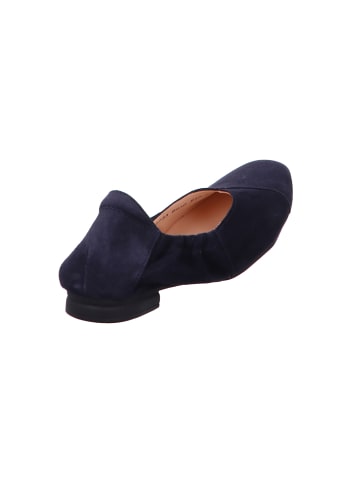 Schnürschuh in blau
