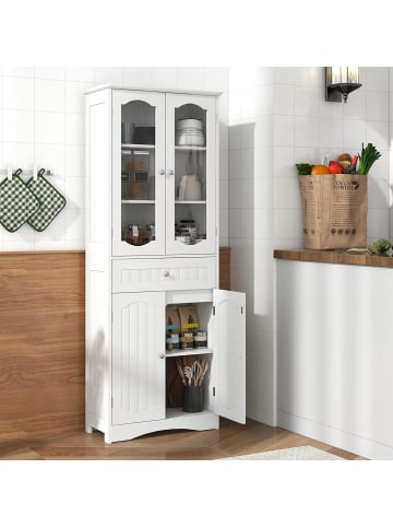 Badezimmerschrank in Weiß