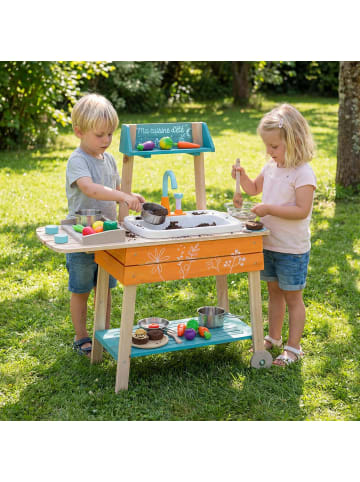 Matschküche Kinder Outdoor in Orange