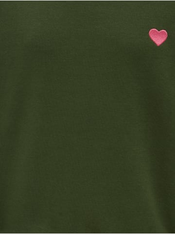 Kapuzensweatshirt  KOGLOLAS L/S PRINT HOOD SWT in forest night
