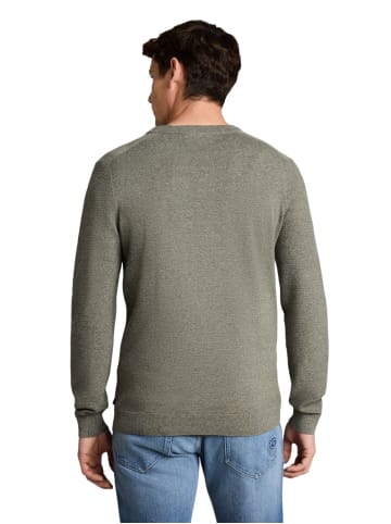 Pullover MOULINE STRUCTURED CREW NECK KNIT in Grün